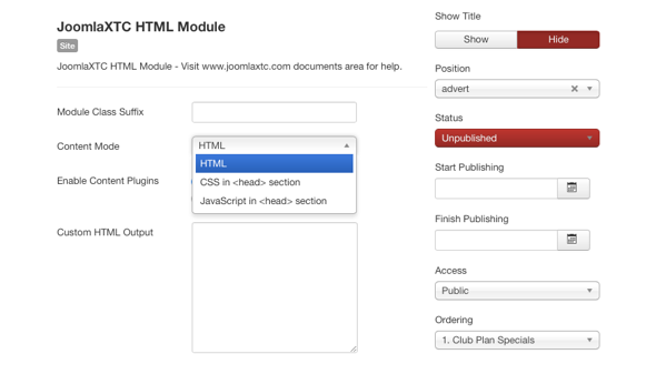 JoomlaXTC Custom HTML Pro - Download Joomla Extension