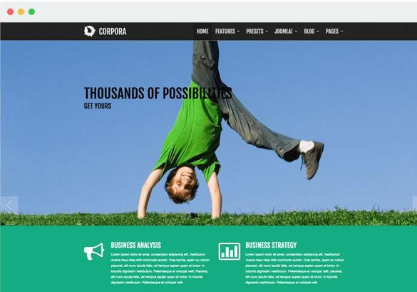 JS Corpora - Download Joomla Business Template 