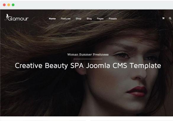 JS Glamour - Download Fashion & Beauty Joomla Template 