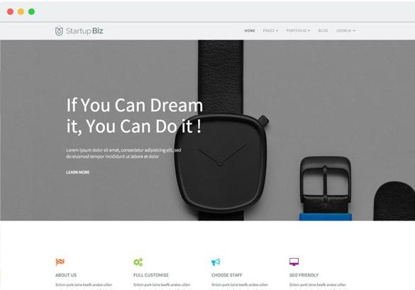 JS Startup Biz - Download Drag & Drop Multipurpose Joomla Template 