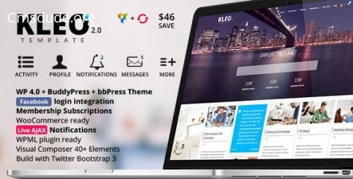 KLEO v2.0 – Next level Premium WordPress Theme Download Free