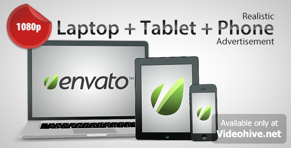 Laptop Tablet Phone Advertisement - Download Videohive 5215280