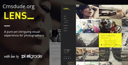 LENS v2.0.1 – An Enjoyable Photography WordPress Theme Download Free