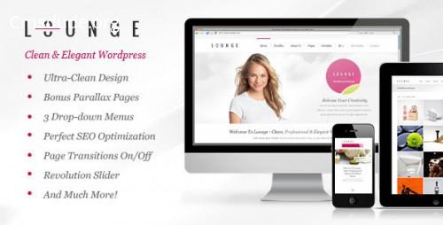 Lounge v1.3 – Clean Elegant WordPress Theme Download Free