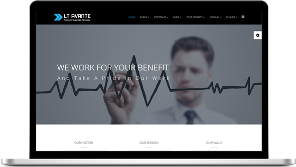 LT Avante Pro - Download Business Joomla template