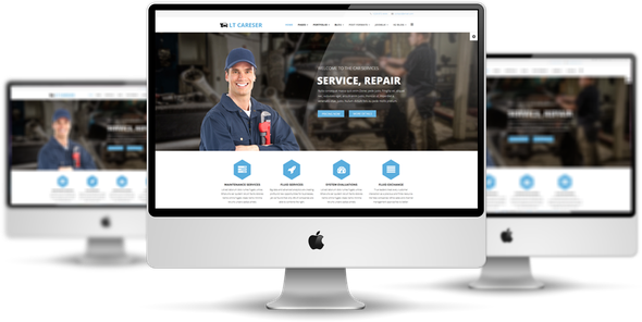 LT Careser Pro - Download Repair Joomla template