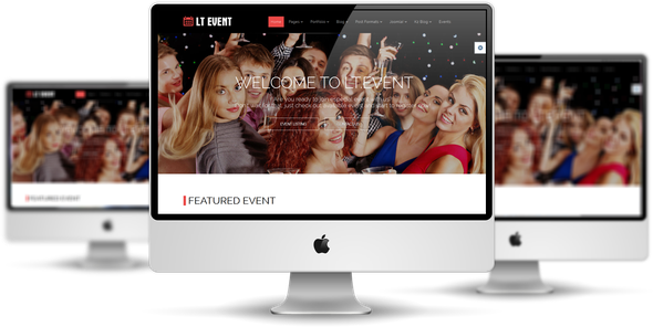 LT Event Pro - Download Free Onahah Event Joomla template