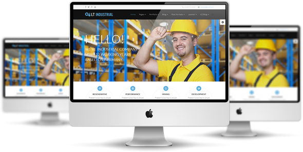 LT Industrial Pro - Download Industrial Joomla template