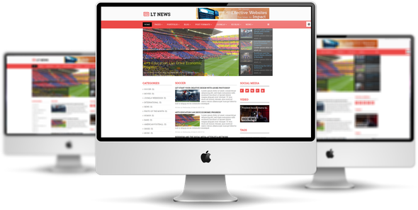 LT News Pro - Download News Joomla template