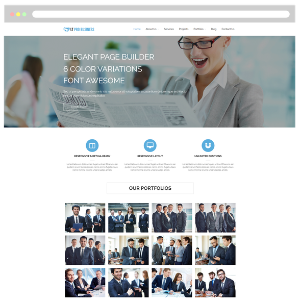 LT Pro Business Pro - Download Pro Business WordPress theme