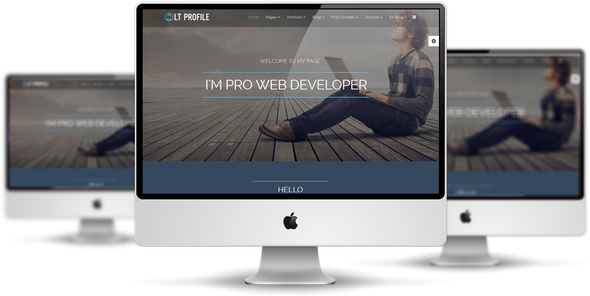 LT Profile Pro - Download Profile Joomla template