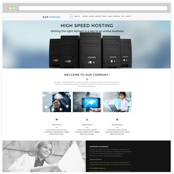 LT Storage Pro - Download Hosting WordPress theme