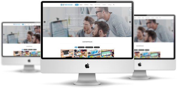 LT Web Design Pro - Download Web Design Joomla Template