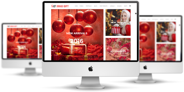 LT xMas Gift Pro - Download Christmas Shop Joomla template