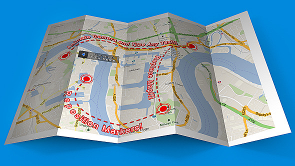 Map Mockup - Download Videohive 3654335