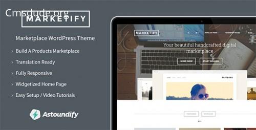 Marketify v.1.2.1.2 – Marketplace WordPress Theme Download Free