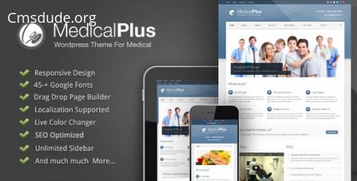 Medical Plus – Responsive Medical and Health Theme Download Free