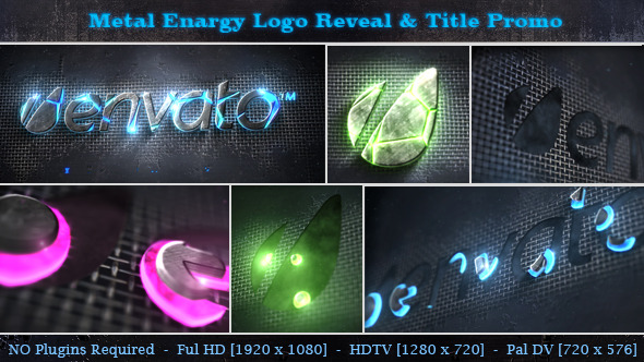 Metal Energy Logo Reveal and Title Promo - Download Videohive 5415270