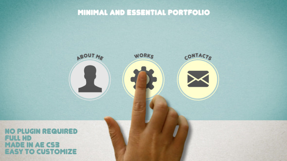 Minimal and Essential Portfolio - Download Videohive 3046995