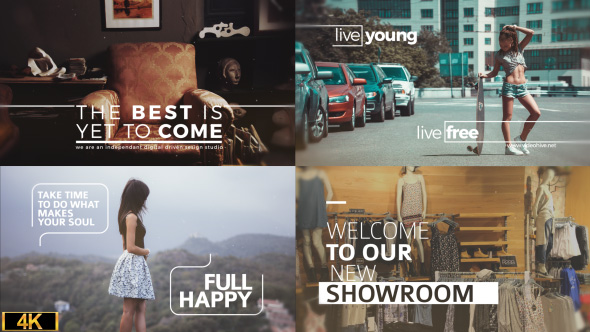 Minimal Big Titles Slides - Download Videohive 16702739