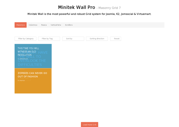 Minitek Minitek Wall - Download Joomla Extension