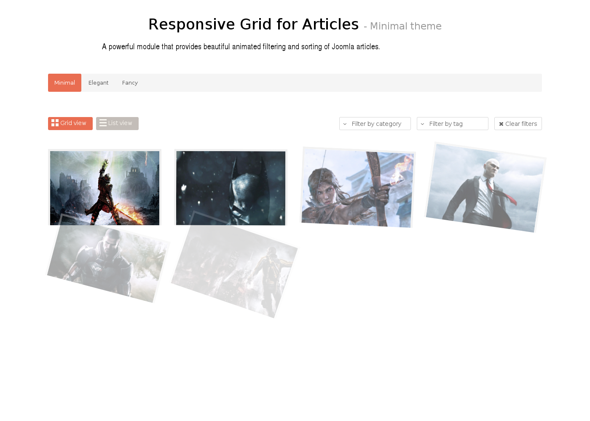 Minitek Responsive Grid for Articles - Download Joomla Extension