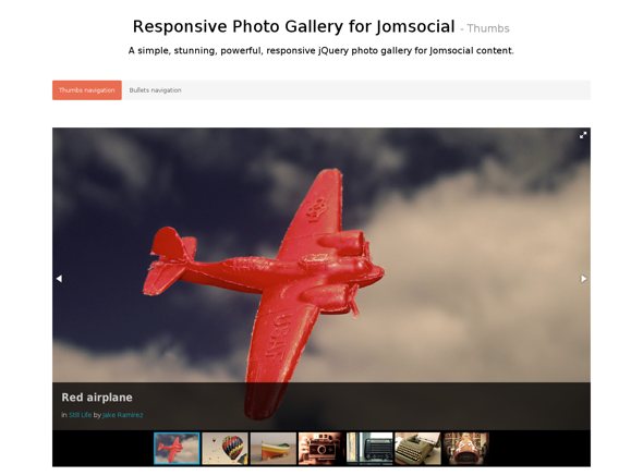Minitek Responsive Photo Gallery for Jomsocial - Download Joomla Extension