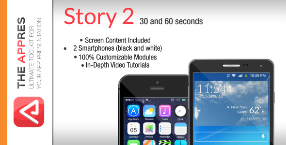Mobile App Promo - Story 2 - The Appres - Download Videohive 8824071