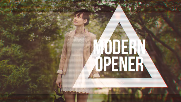 Modern Fashion Opener Fast Glitch Slideshow - Download Videohive 17273819
