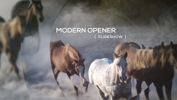 Modern Opener - Slideshow - Download Videohive 12363608