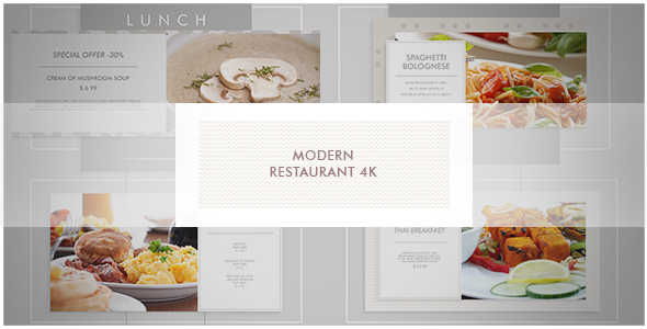 Modern Restaurant - Download Videohive 16297909