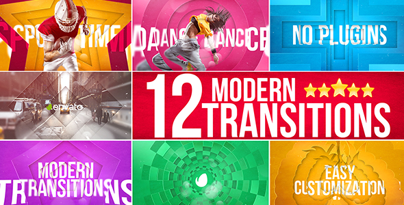 Modern Transitions - Download Videohive 15562626