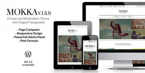 Mokka v1.3.8 – Themeforest Minimal & Elegant WordPress Blog Download Free