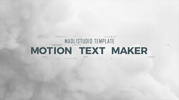 Motion Text Maker - Download Videohive 18119422