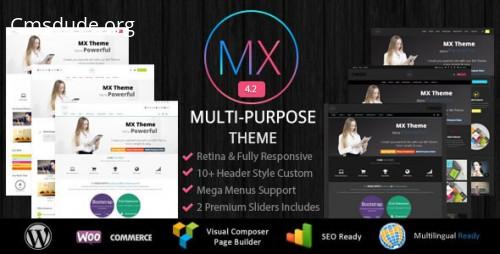 MX v4.2 – Responsive Multi-Purpose WordPress Theme Download Free