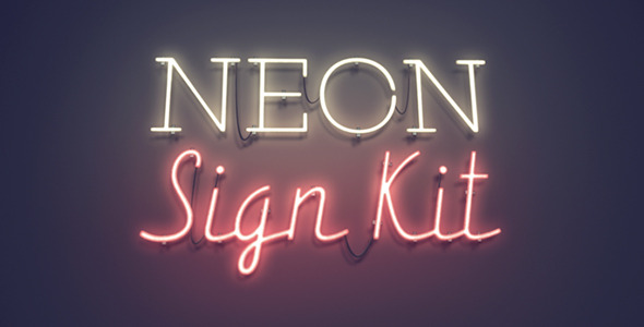 Neon Sign Kit - Download Videohive 11928076