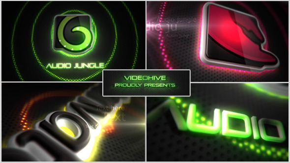 NeonVegas Lights Logo Reveal - Download Videohive 4523365