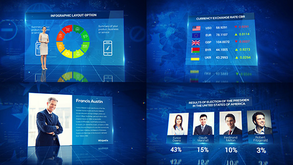 News Infographics Pack - Download Videohive 12156260