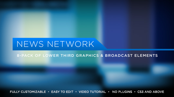 News Network Lower Thirds - Download Videohive 5171471