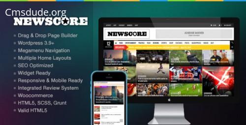 NewsCore v1.6.0 – A Blog, Magazine and News Theme for WP Download Free