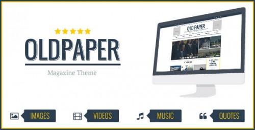 OldPaper v1.4 – Ultimate Magazine & Blog Theme Download Free