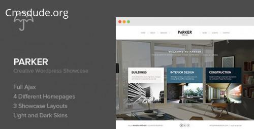 Parker – Themeforest Creative WordPress Showcase Download Free