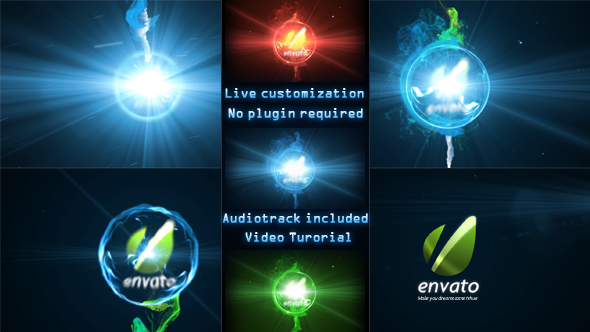Particles Energy Sphere Logo Reveal - Download Videohive 4427433