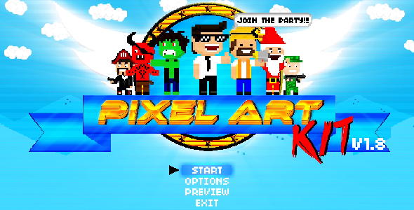 Pixel Art Kit V18 - Download Videohive 15325974