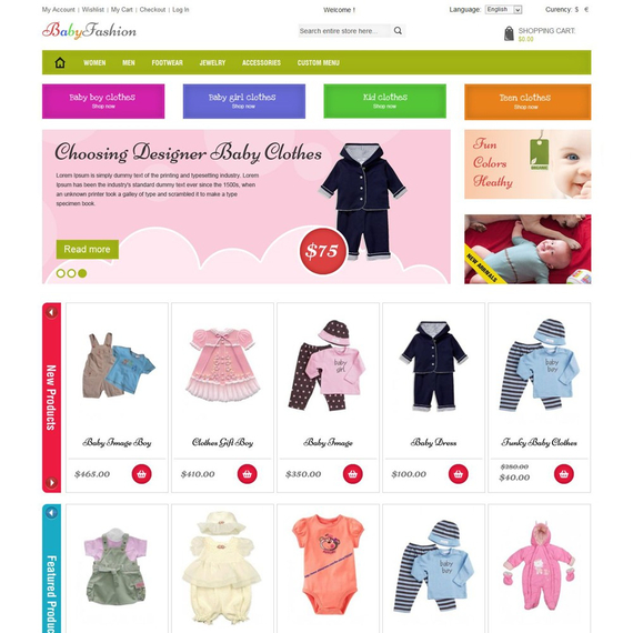 PlazaThemes Baby - Download Fashion Responsive Magento Theme