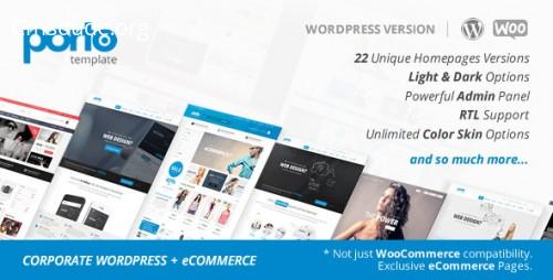 Porto v2.5.4 – Responsive eCommerce WordPress Theme Download Free