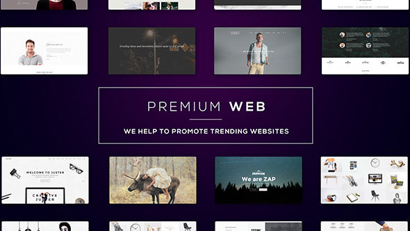 Premium Web l Website Presentation - Download Videohive 15080425