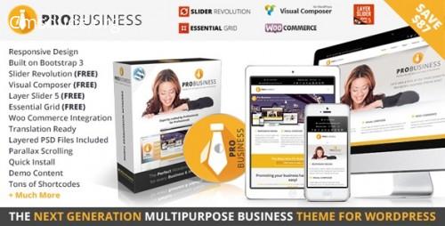PRO Business v1.6 – Responsive Multi-Purpose Theme Download Free