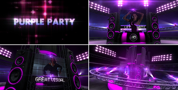 Purple Party - Download Videohive 233549