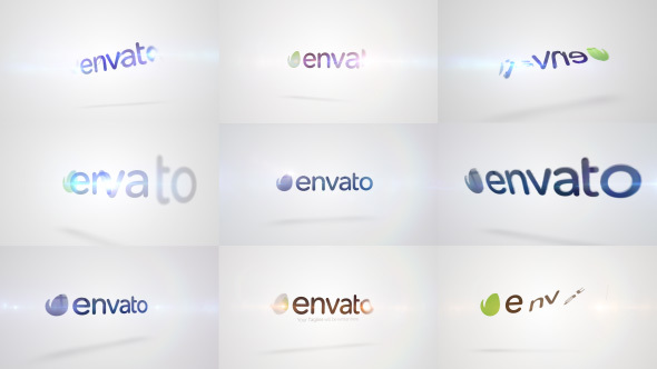Quick Logo Sting Pack 10 Clean Rotation - Download Videohive 14746046
